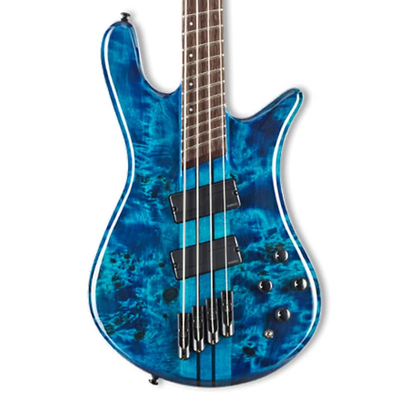 Басс гитара Spector NS Dimension MS 4, Black & Blue Gloss
