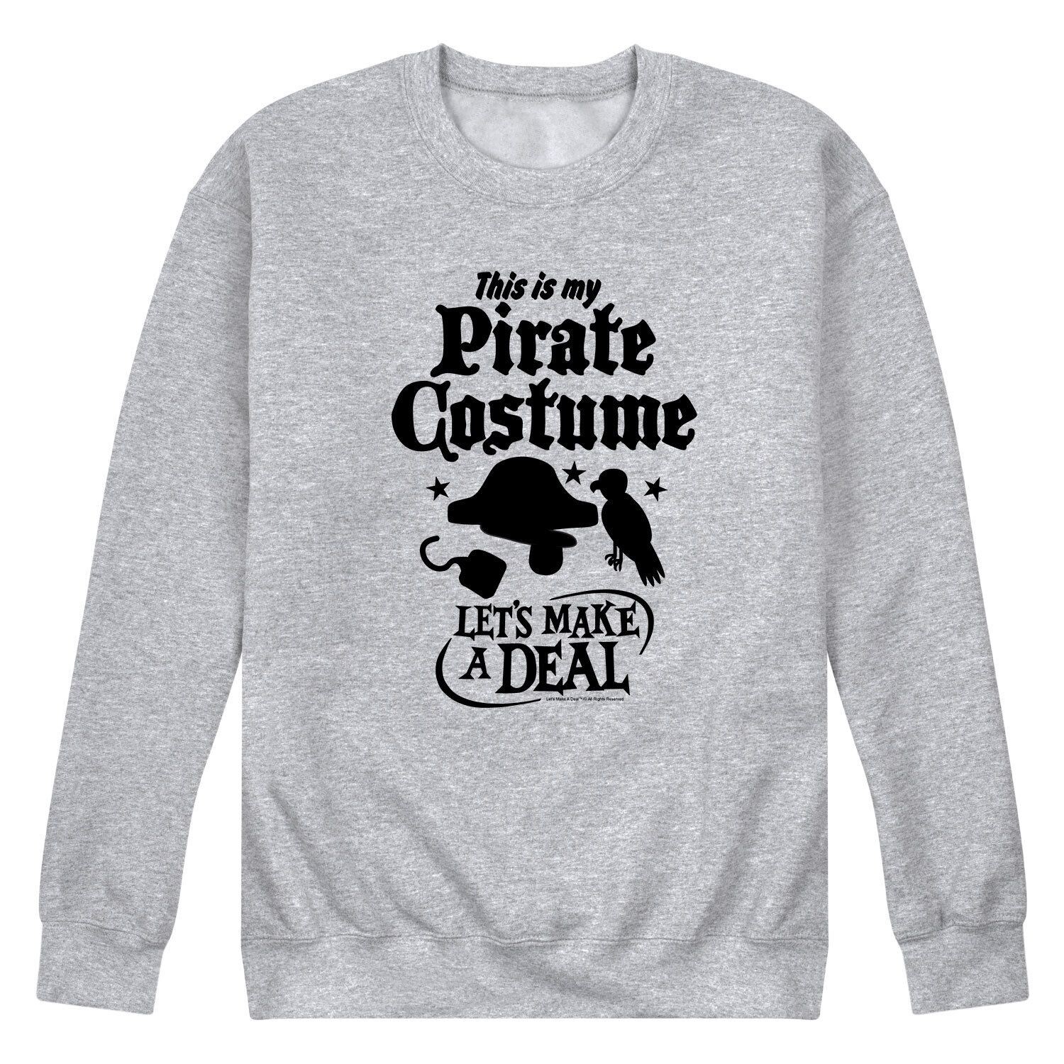 

Мужской свитшот Let's Make A Deal Pirate Licensed Character