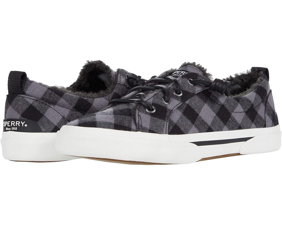 

Кроссовки Sperry Pier Wave LTT Buffalo Check, цвет Black/Grey