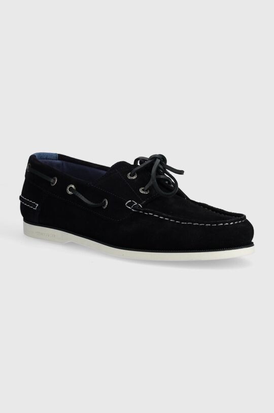 

Замшевые мокасины TH BOAT SHOE CORE SUEDE Tommy Hilfiger, темно-синий