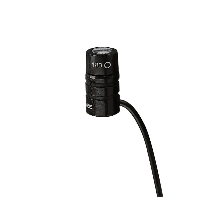 Конденсаторный петличный микрофон Shure WL183 Omnidirectional Condenser Lavalier Mic with 4' TA4F Cable