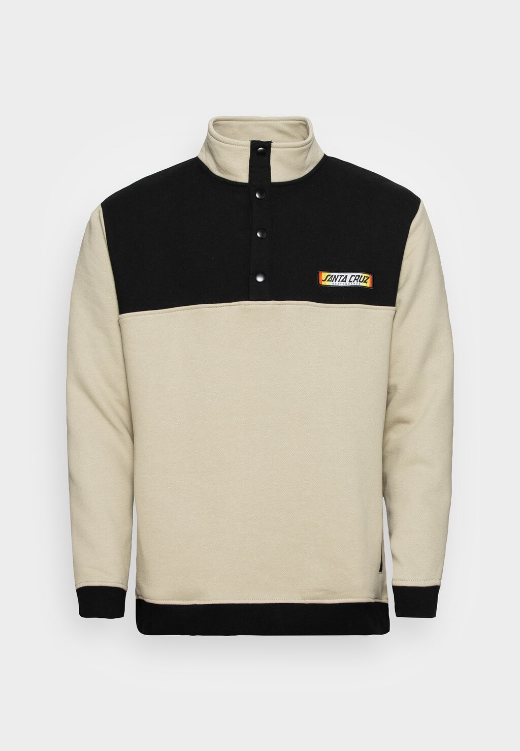 

Толстовка SUNDOWN RAY STRIP CREW UNISEX Santa Cruz, никель/черный