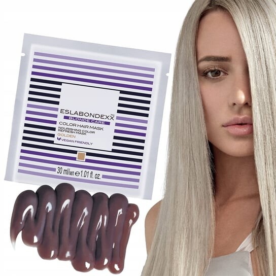 

Окрашивающая маска для светлых волос, 30 мл Eslabondexx, Blonde Care Golden