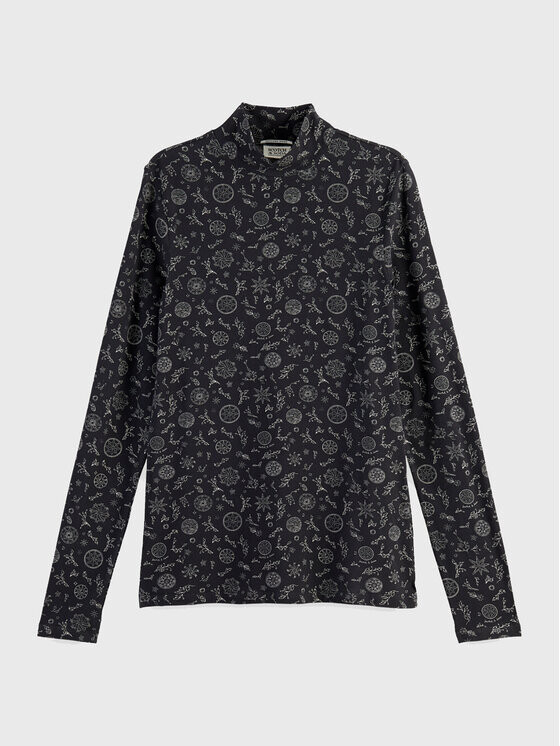 

Узкая блузка Scotch & Soda, черный