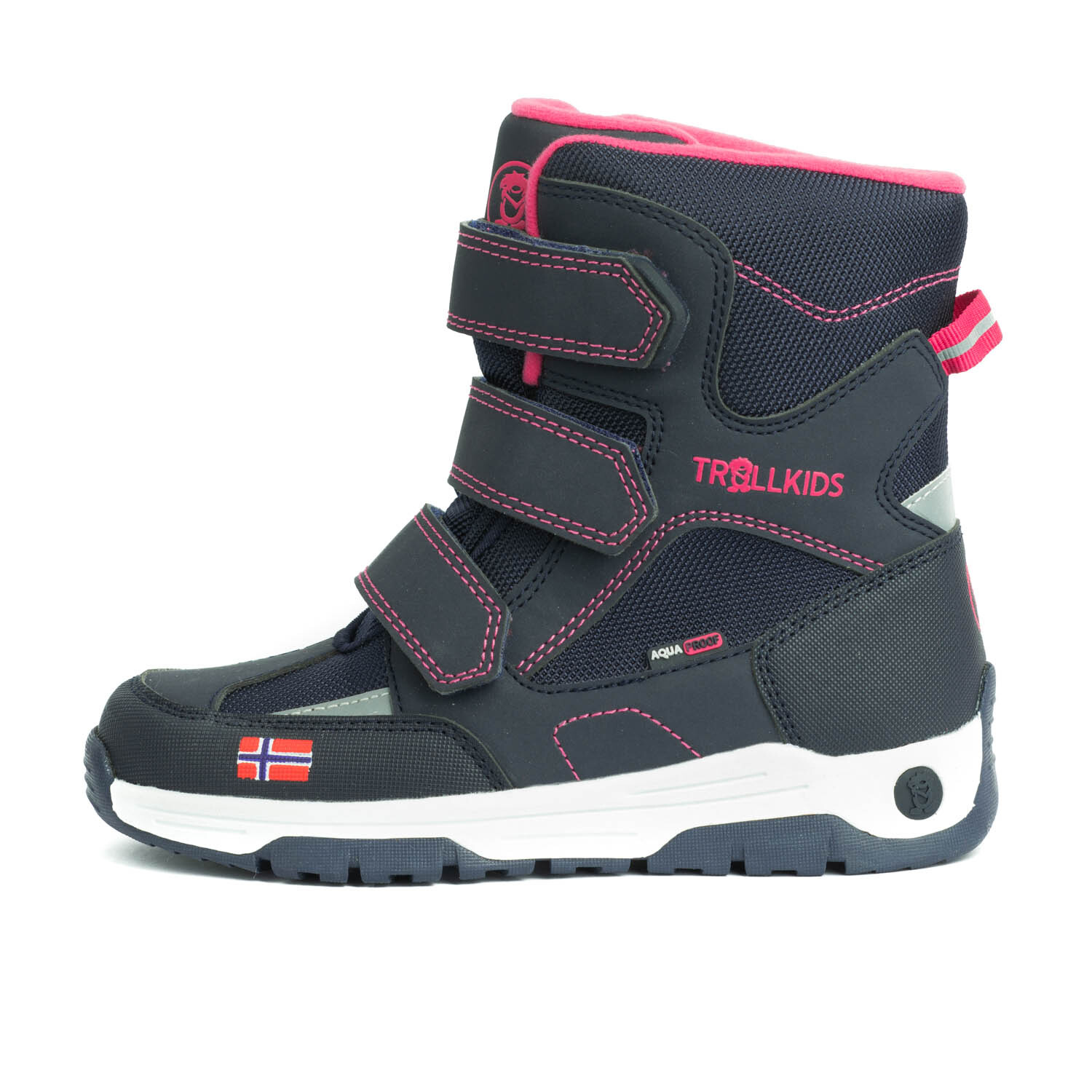 

Кроссовки Trollkids Winter Schuhe Lofoten, цвет Marineblau / Pink
