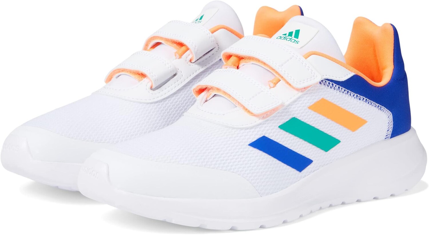 

Кроссовки Tensaur Run adidas, цвет White/Screaming Orange/Lucid Blue 1
