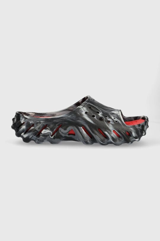 

Шлепанцы Echo Marbled Slide Crocs, черный