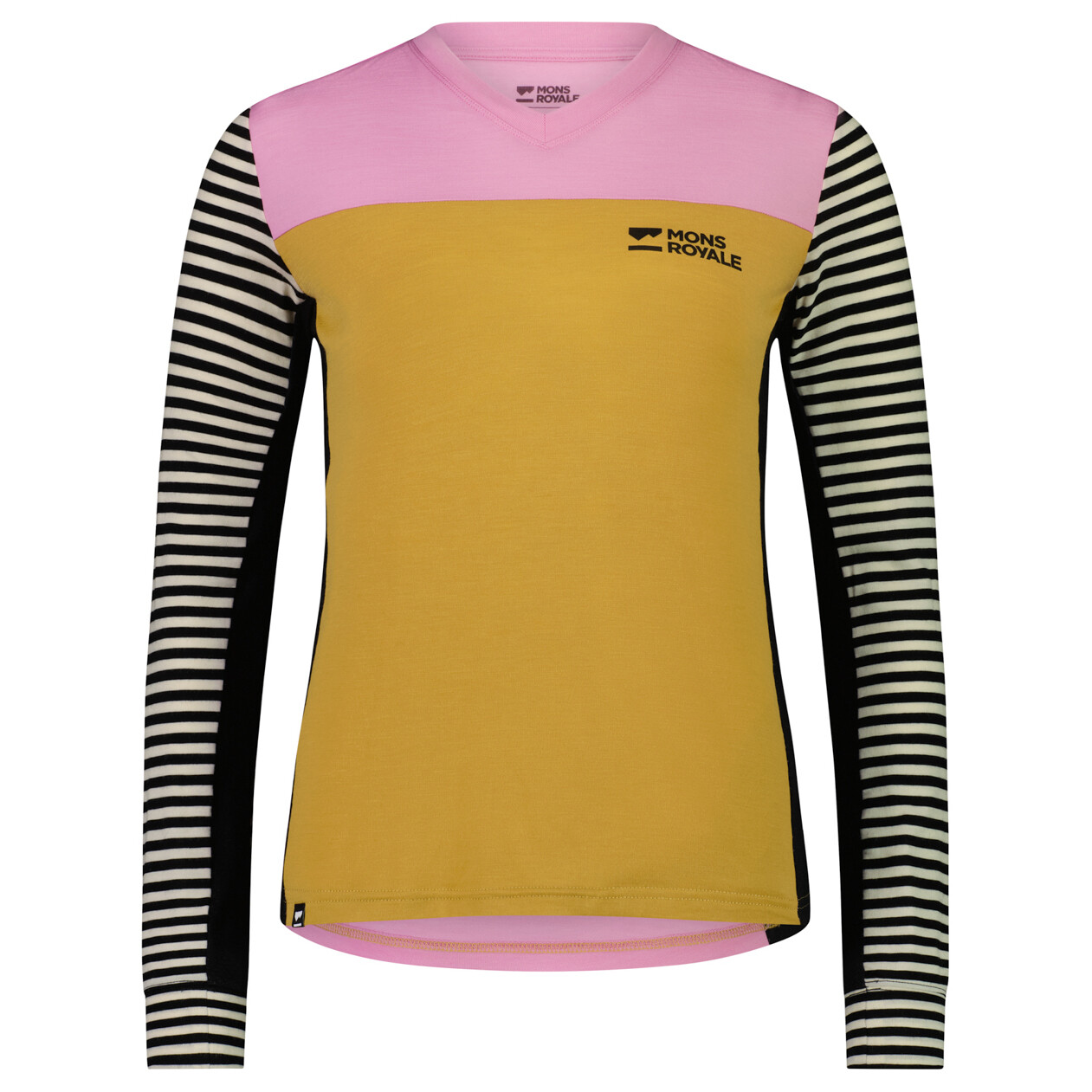 

Велосипедный трикотаж Mons Royale Women's Redwood Enduro VLS, цвет Pop Clash