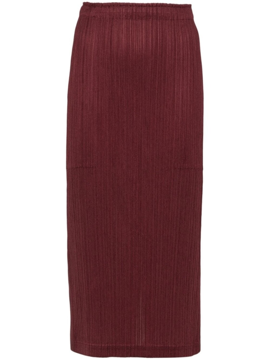 

Pleats Please Issey Miyake юбка миди Monthly Colors October, красный