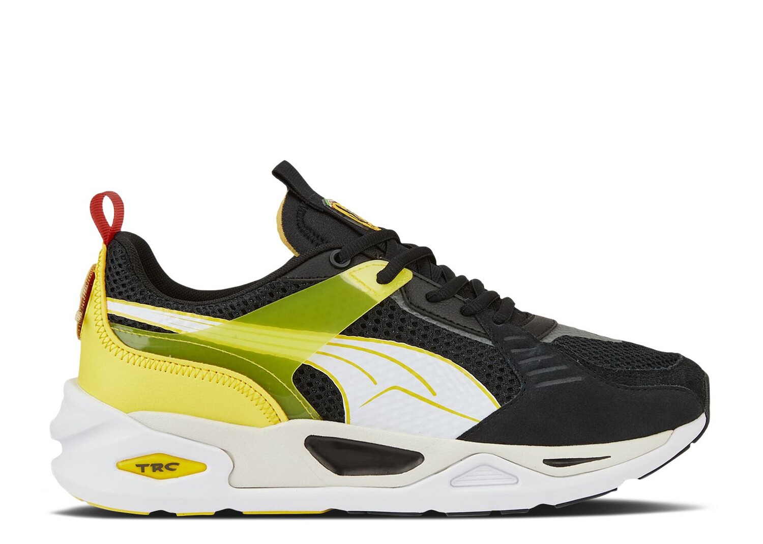 

Кроссовки Puma Scuderia Ferrari X Trc Blaze 'Black Blazing Yellow', черный