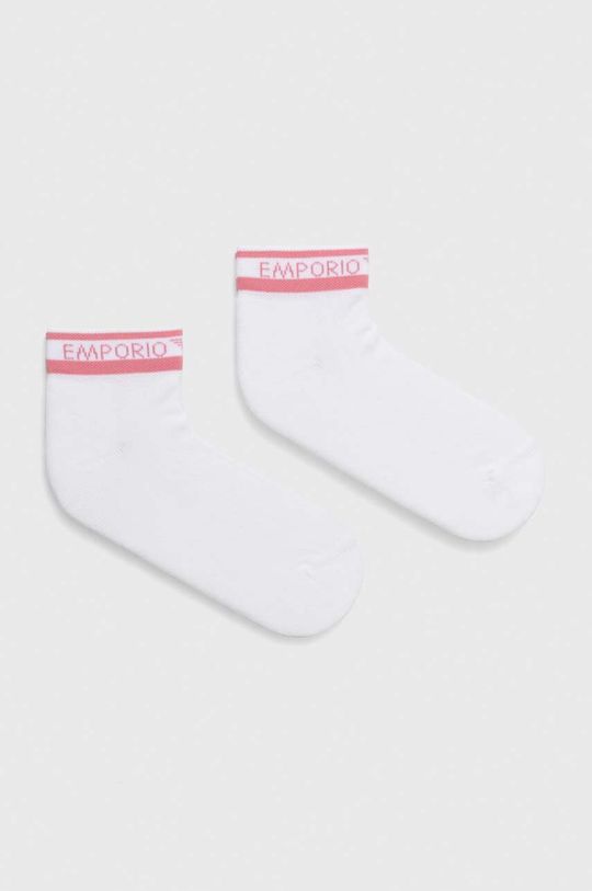 2 упаковки носков Emporio Armani Underwear, белый 3 упаковки носков emporio armani underwear белый