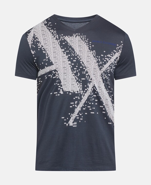 

Футболка Armani Exchange, синий