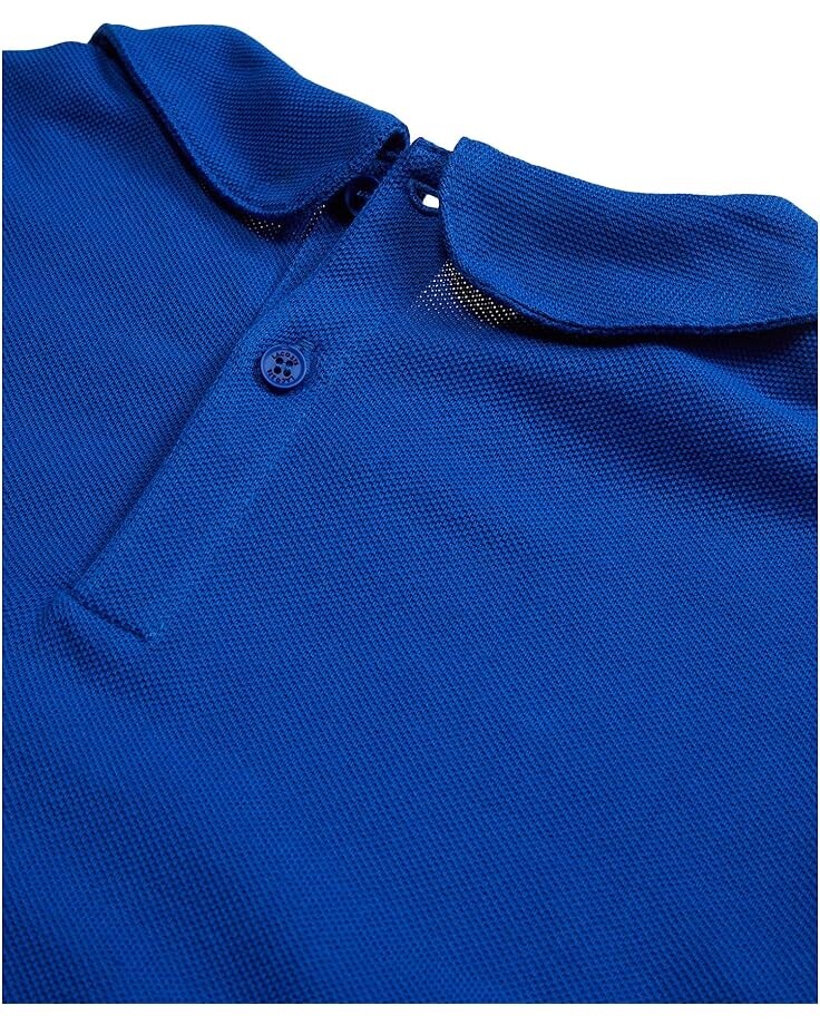 

Платье Lacoste Long Sleeve Stacked Timeline Croc Polo Dress, кобальтовый