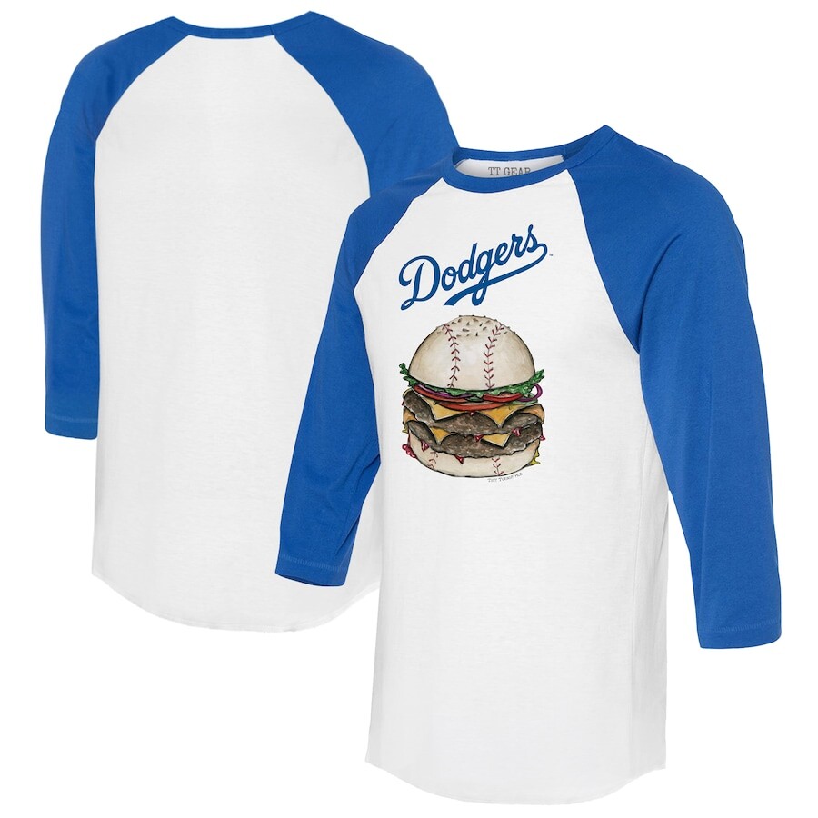 

Футболка с длинным рукавом Tiny Turnip Los Angeles Dodgers, белый