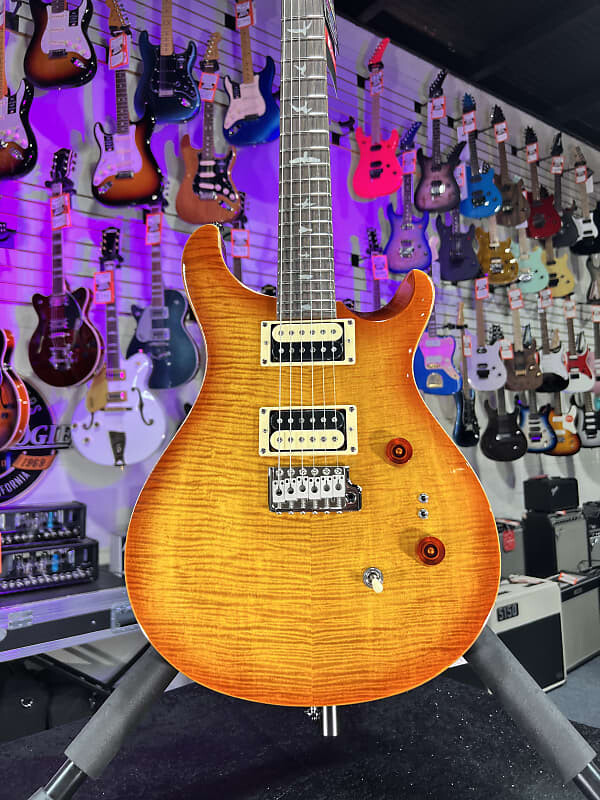 

Электрогитара PRS SE Custom 24-08 Electric Guitar - Vintage Sunburst