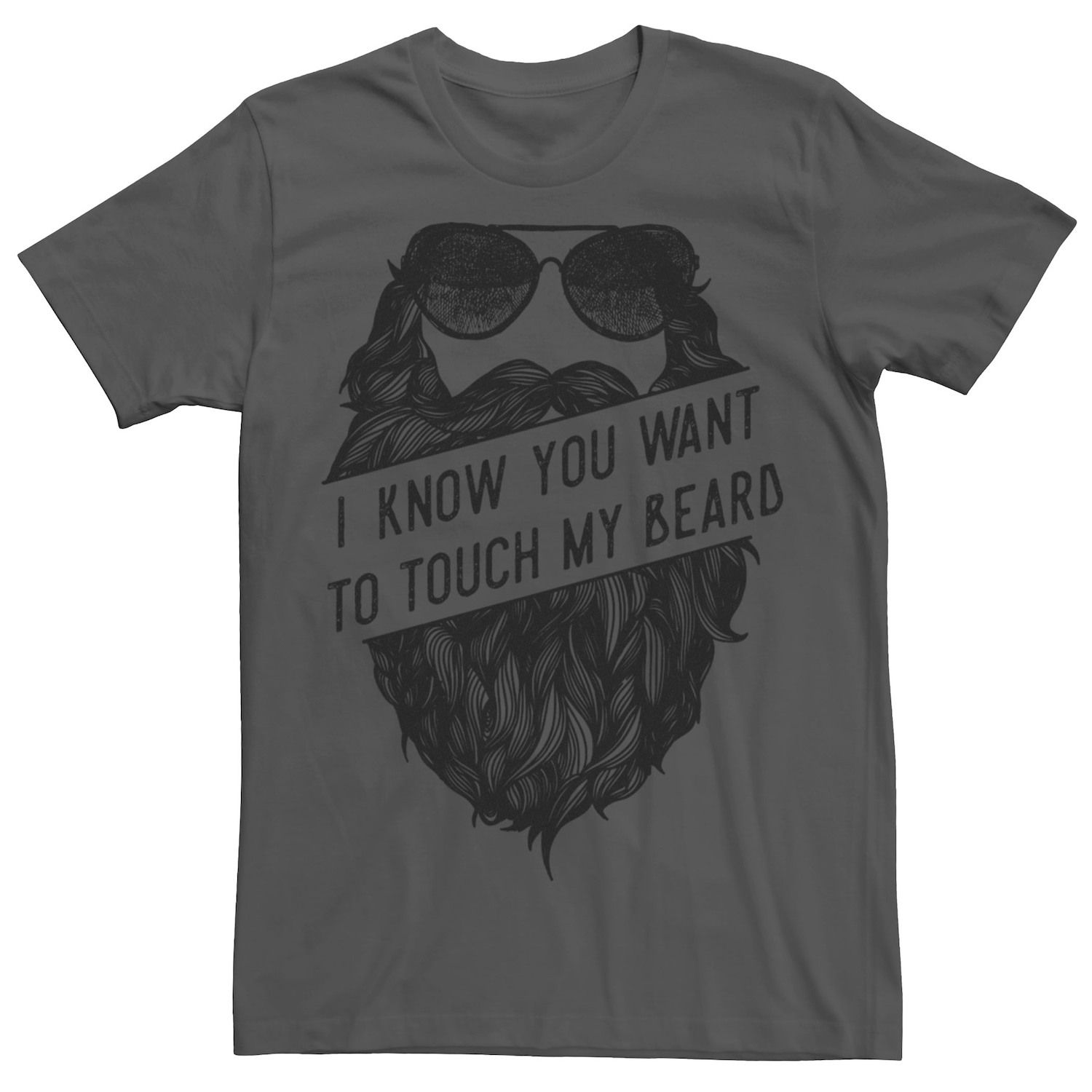 знаю ты хочешь сокол л Мужская футболка «Я знаю, ты хочешь прикоснуться к моей бороде» Licensed Character