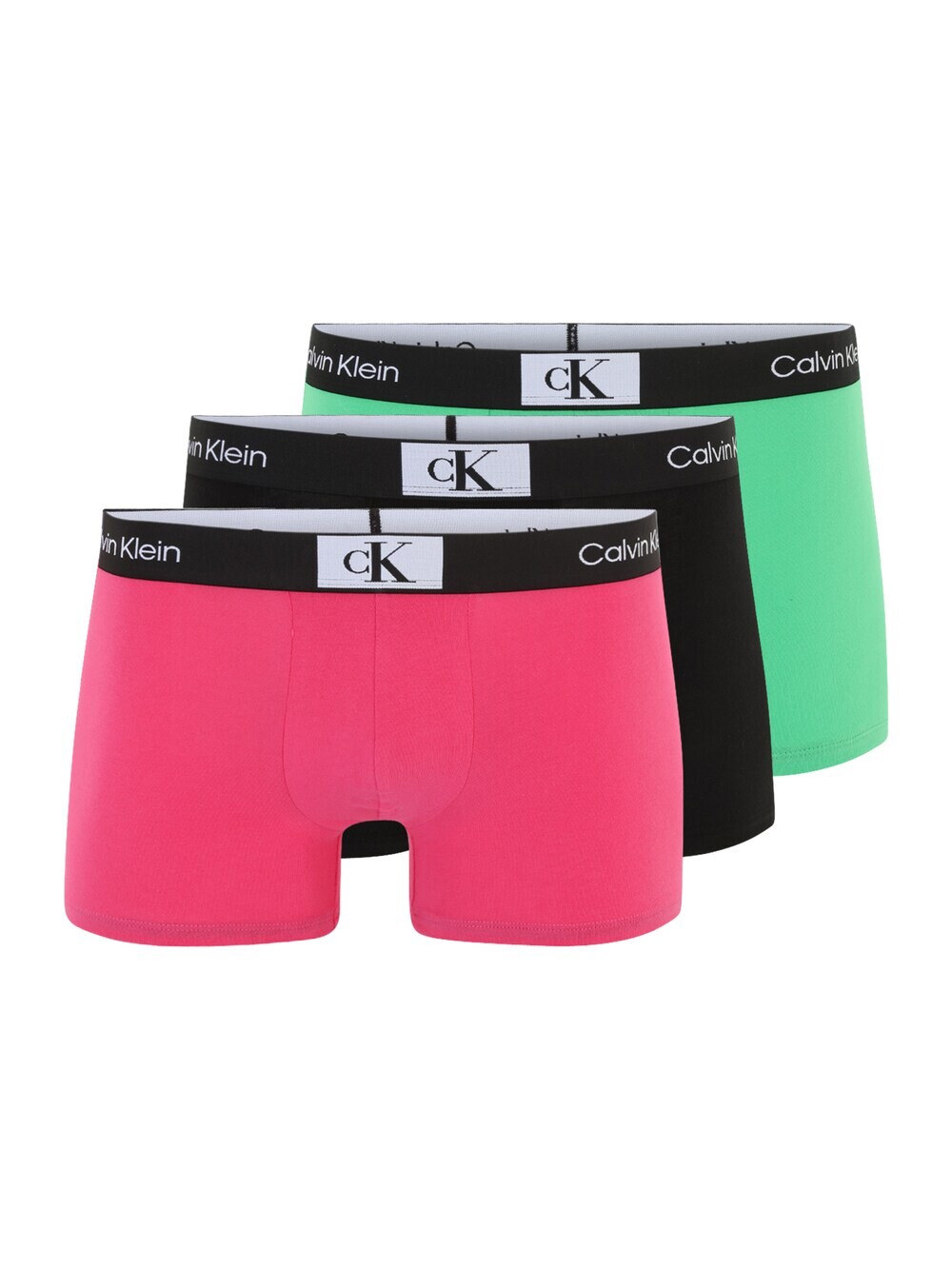 

Трусы боксеры Calvin Klein, нефритовый/пурпурный/черный