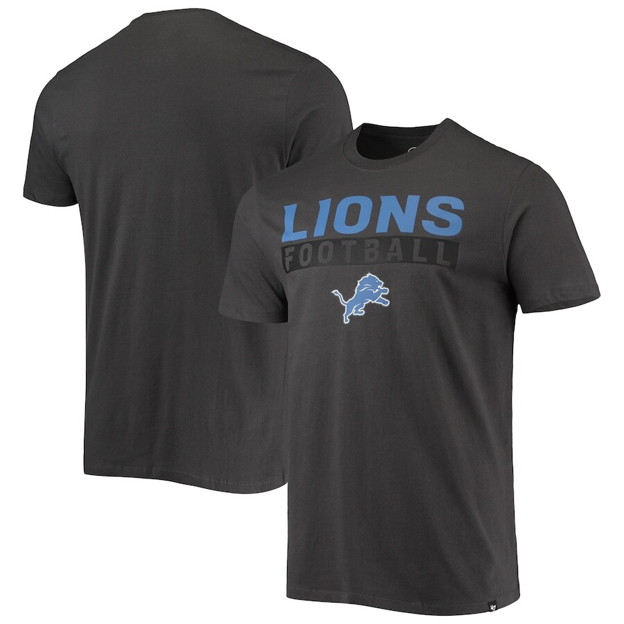 

Футболка с коротким рукавом 47 Detroit Lions, угольный