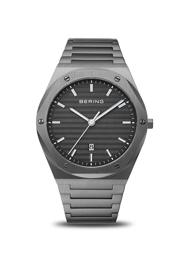 

19742-777 стальные мужские наручные часы Bering, серый