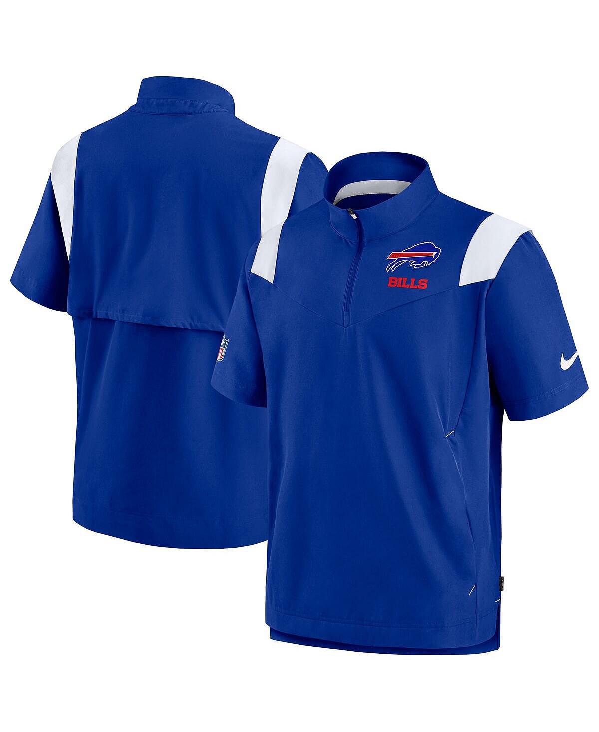 Мужской пуловер с шевронным узором Royal Buffalo Bills Coaches Nike