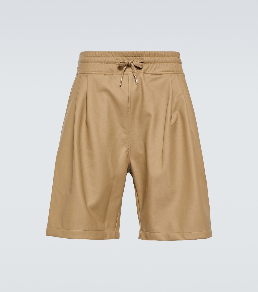 

Спортивные шорты из искусственной кожи The Frankie Shop, бежевый
