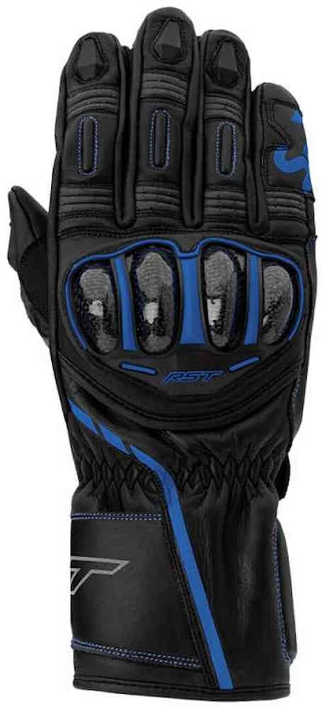 цена Мотоциклетные перчатки S1 RST, черный/синий