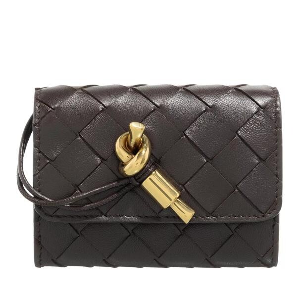 

Кошелек andiamo envelope card holder Bottega Veneta, коричневый