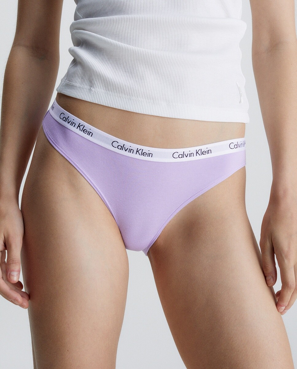 

Набор однотонных трусиков Carousel в различных цветах Calvin Klein, мультиколор