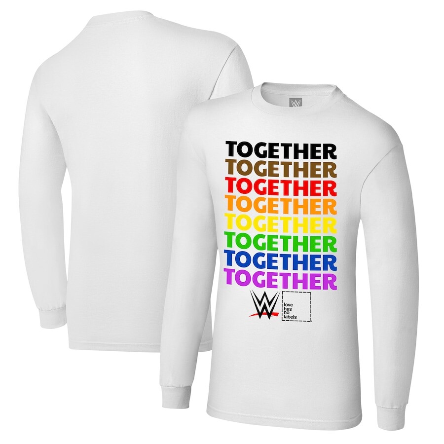 

Футболка с длинным рукавом WWE Authentic Wwe Merchandise, белый