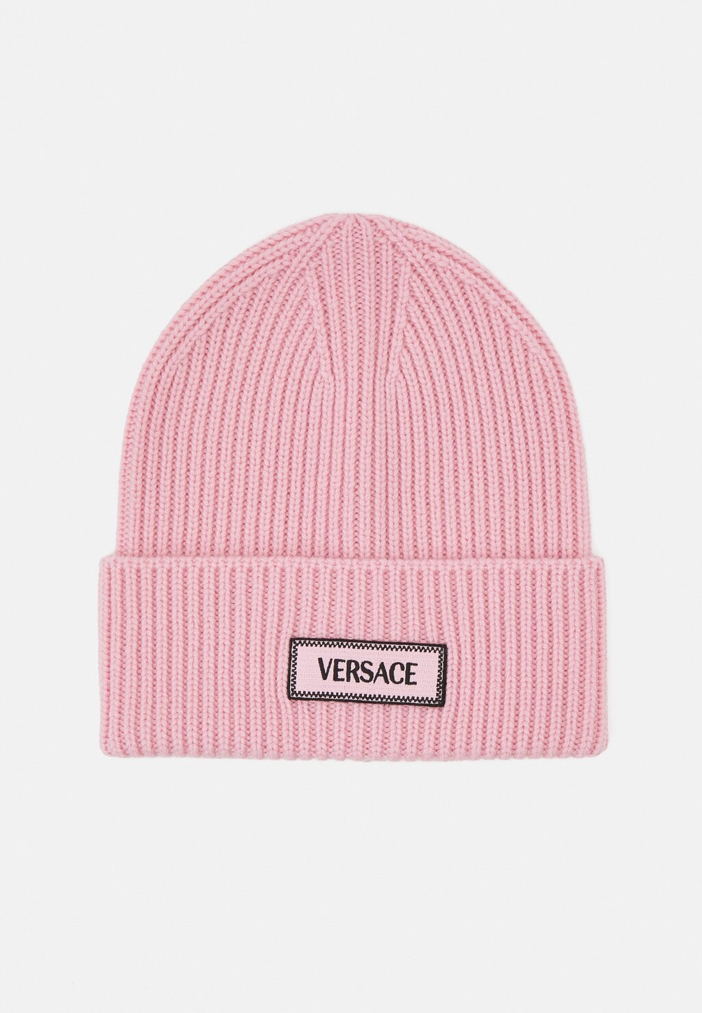 

Шапка Beanie Label Embroidery Versace, цвет pale pink