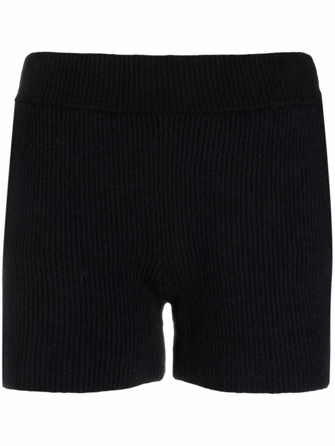 

Helmut Lang шорты в рубчик, черный