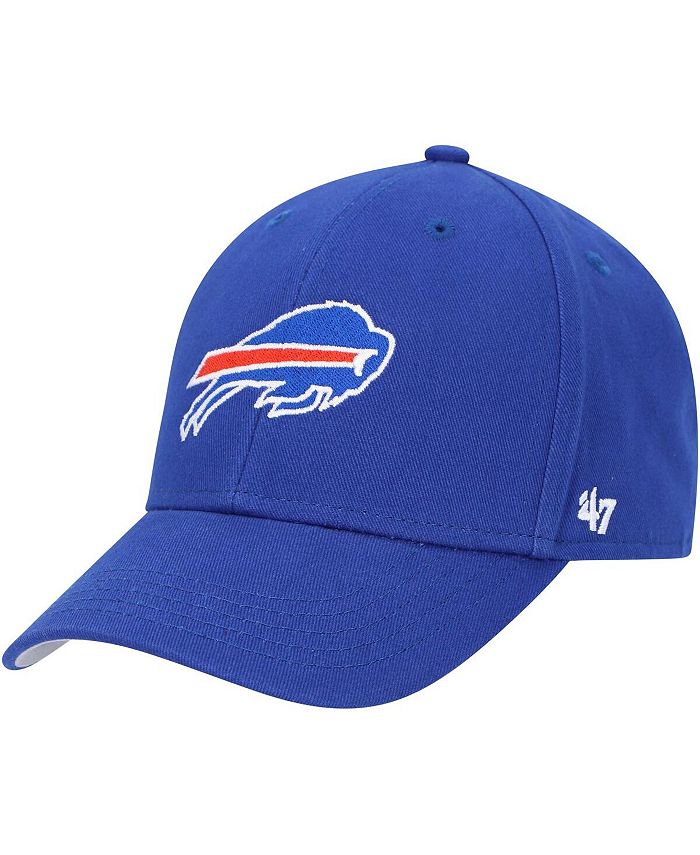 цена Базовая регулируемая шапка Little Boys Royal Buffalo Bills MVP '47 Brand, синий