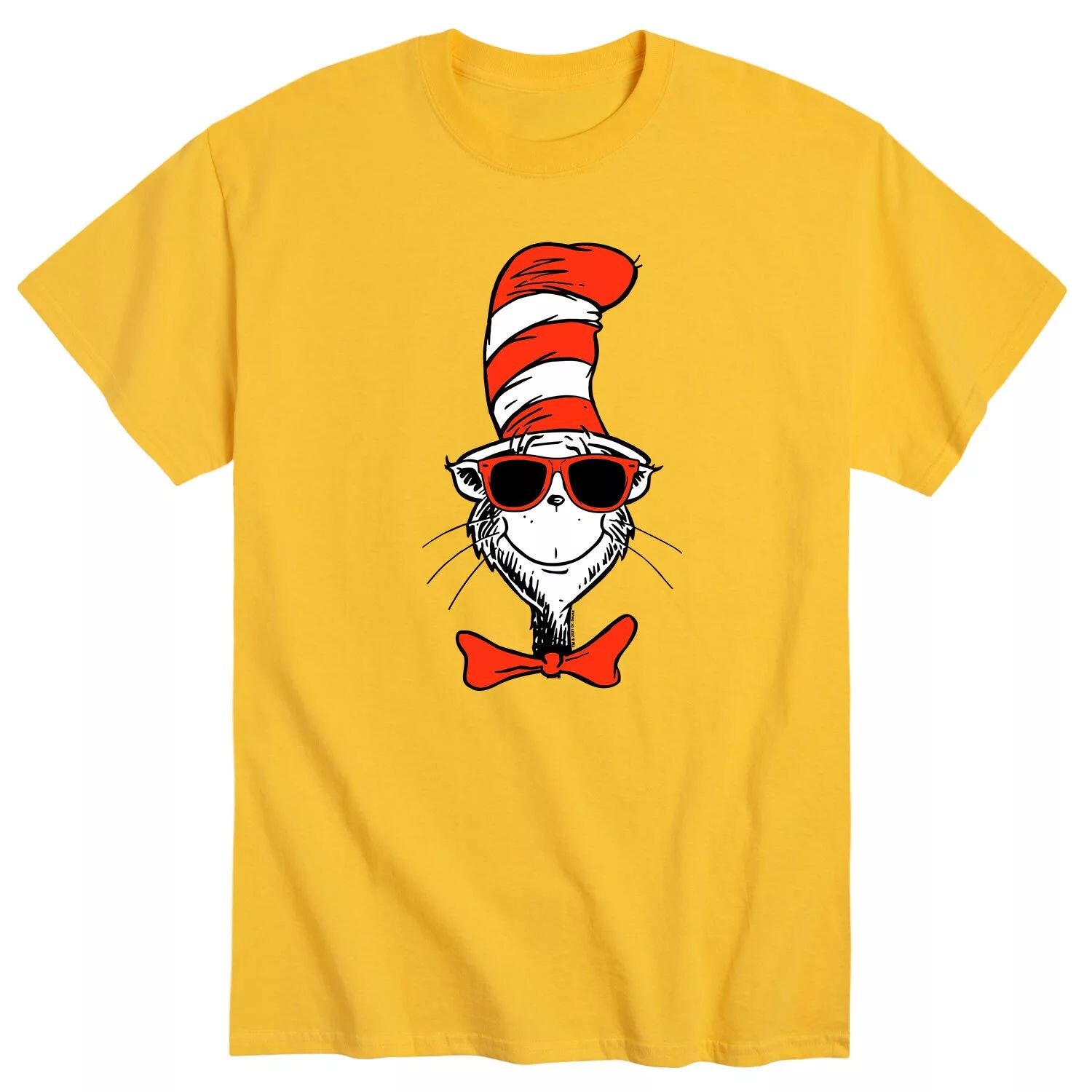 

Мужская футболка Dr. Seuss Cool Cat Shades Licensed Character