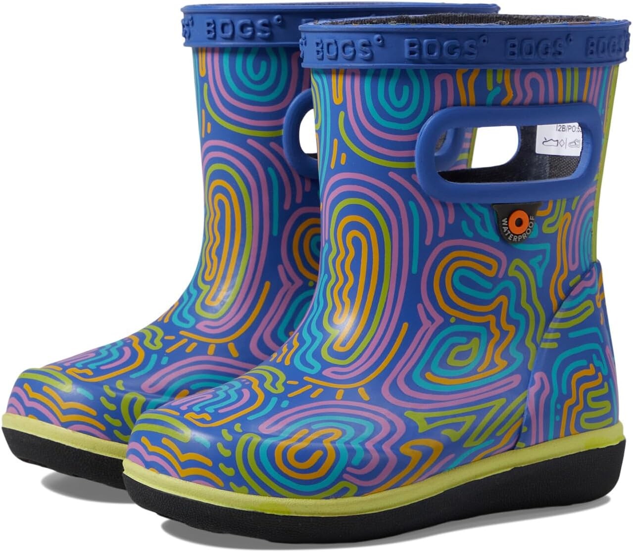 

Резиновые сапоги Skipper II - Cloud Geo Bogs, цвет Royal Multi