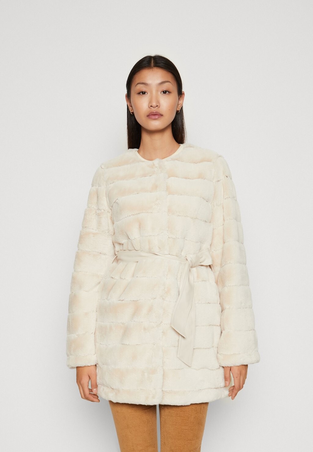 

Зимнее пальто Vikimberly Belt Coat VILA, цвет birch