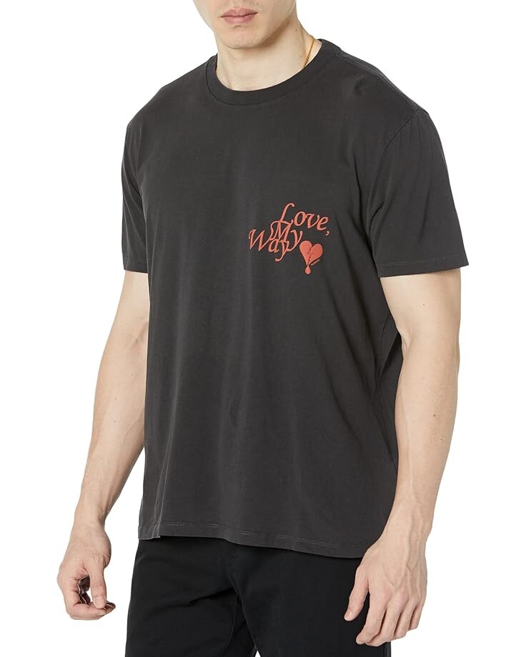

Футболка AllSaints Direction Short, черный