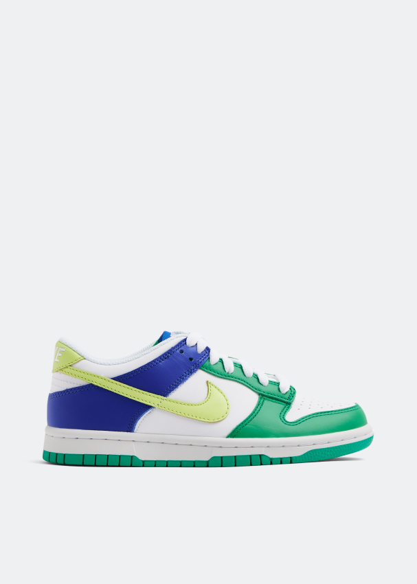 Кроссовки Nike Dunk Low 'Green Blue', белый кроссовки replay adrien sport game green light orange