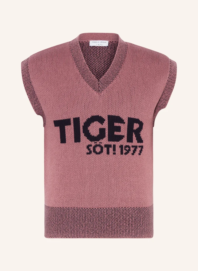 Жилет-свитер rhees Tiger Of Sweden, черный свитер tiger of sweden gwynn черный