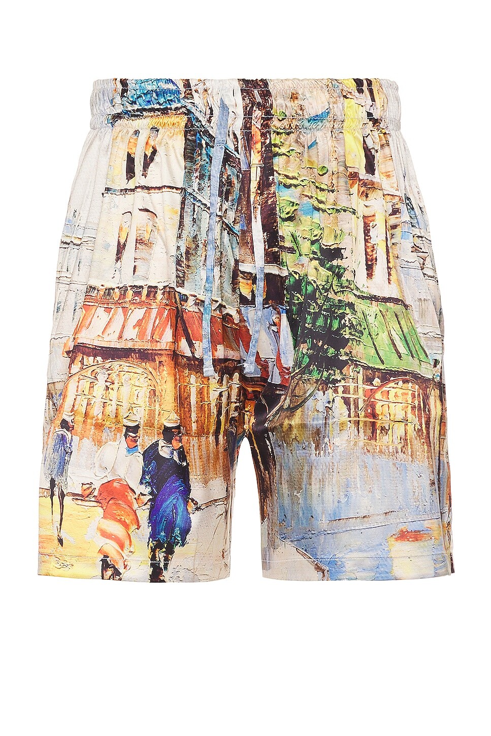 

Шорты FLANEUR Somewhere in Europe Silk Shorts, белый