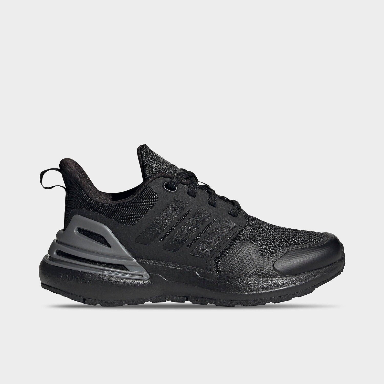 

Спортивная кружевная повседневная обувь adidas RapidaSport Bounce для маленьких детей, черный