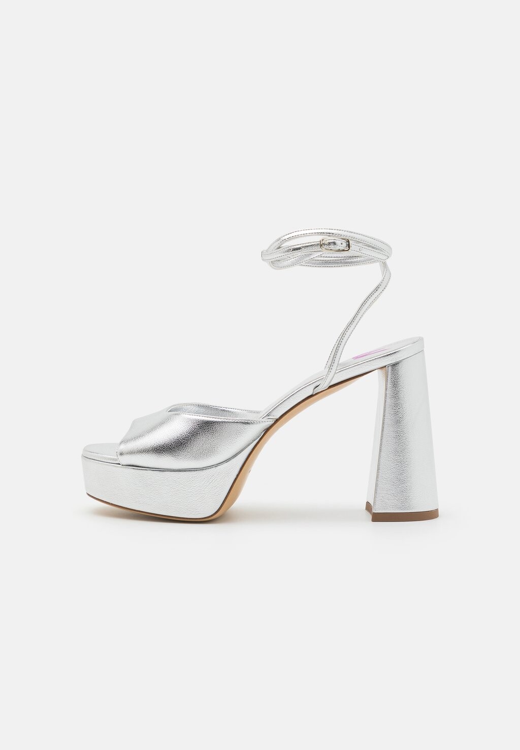 

Босоножки на платформе Janet Bettina Vermillon, цвет silver
