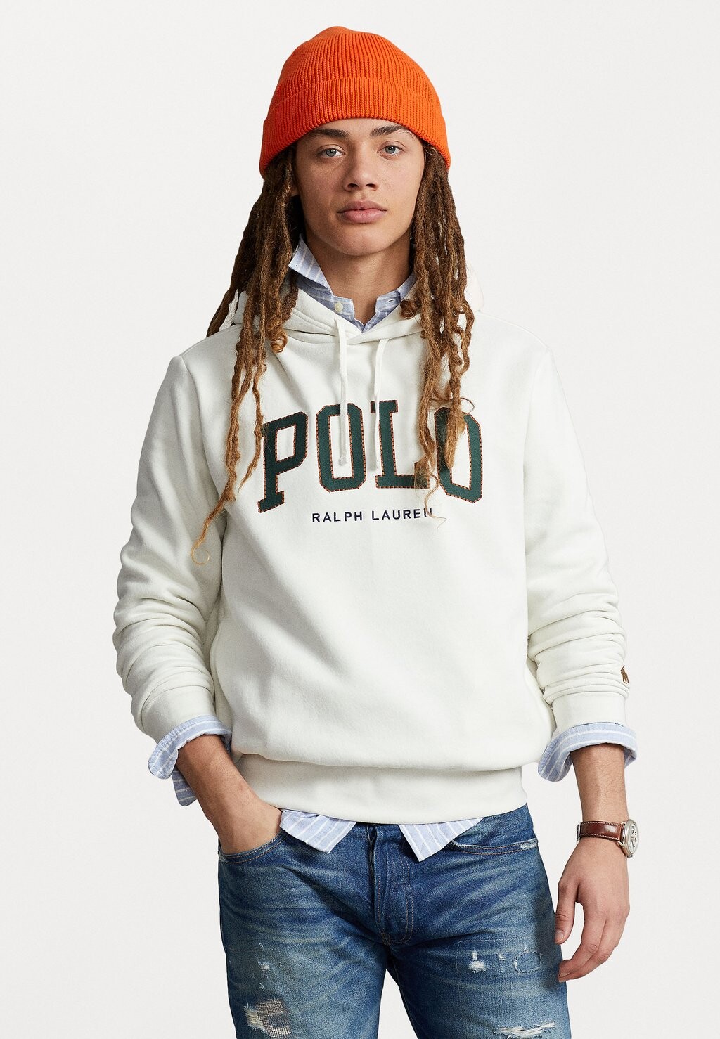 

Толстовка Polo Ralph Lauren Hood Long Sleeve, nevis, Серый