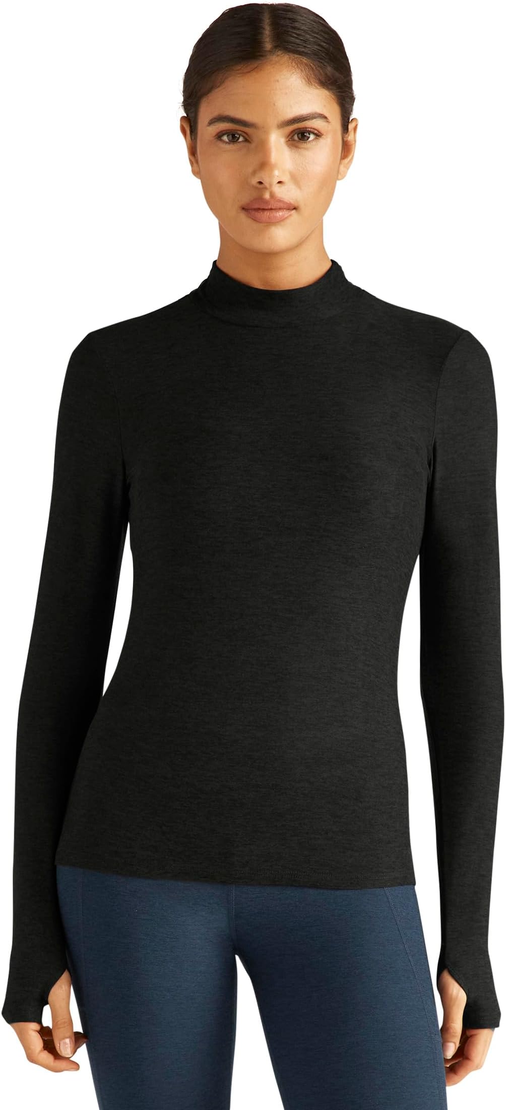 

Пуловер Beyond Yoga Featherweight Moving On Pullover, цвет Darkest Night