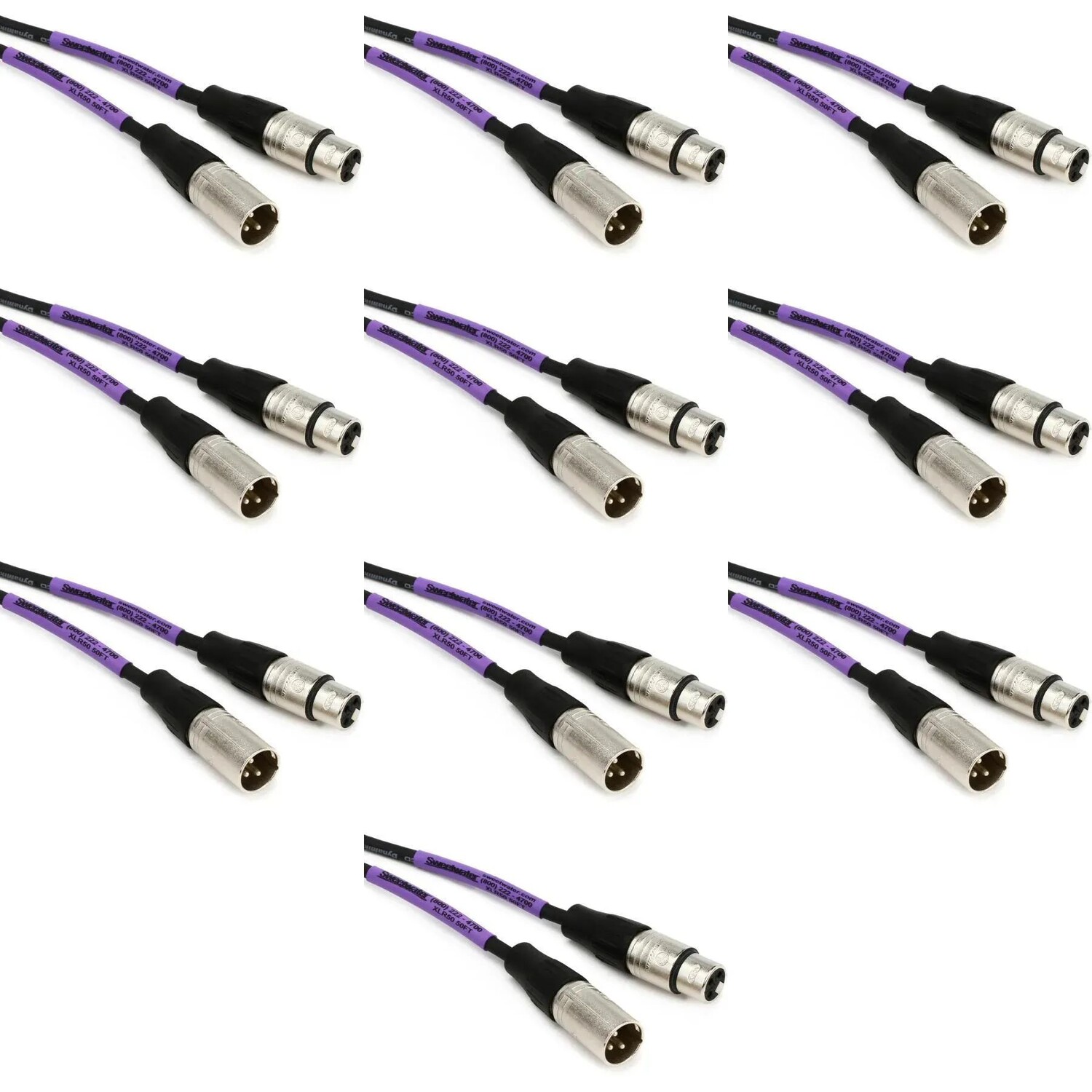 

Микрофонный кабель Pro Co EXM-50 Excellines — 50 футов (10 шт. в упаковке)