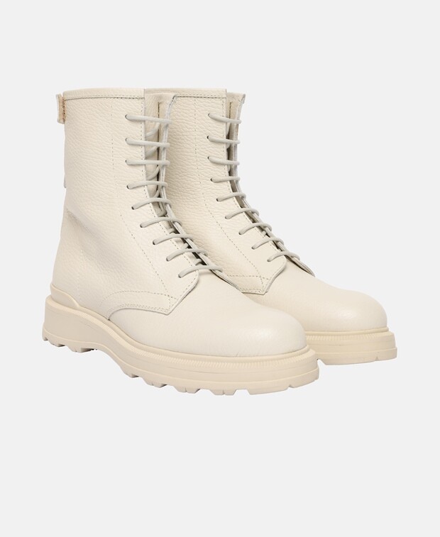 

Ботинки на шнуровке Woolrich, серый