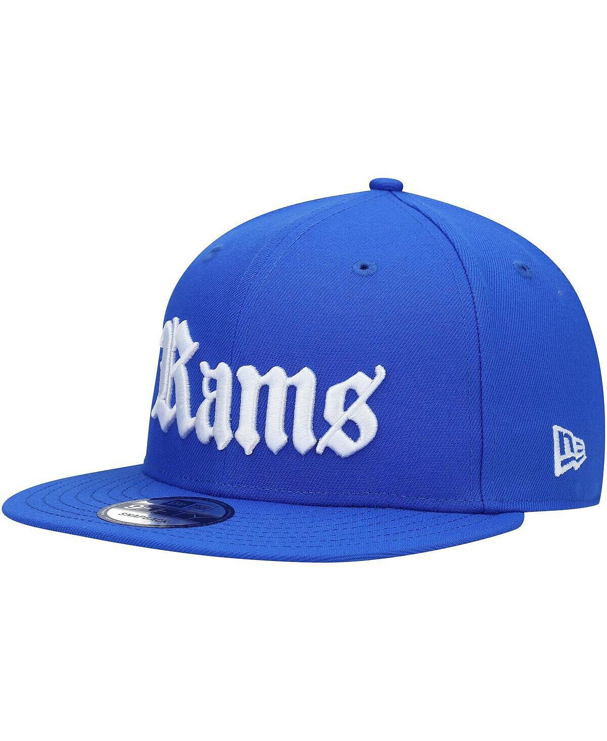 

Мужская кепка Snapback Royal Los Angeles Rams Gothic Script 9FIFTY New Era