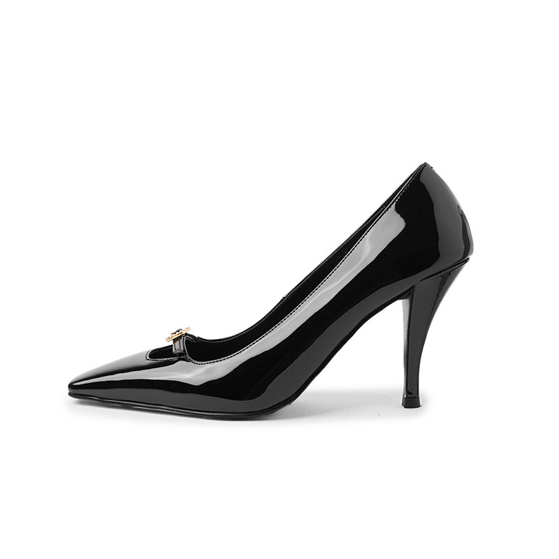 

Туфли женские на высоком каблуке Amazing Cure, цвет Black cowhide