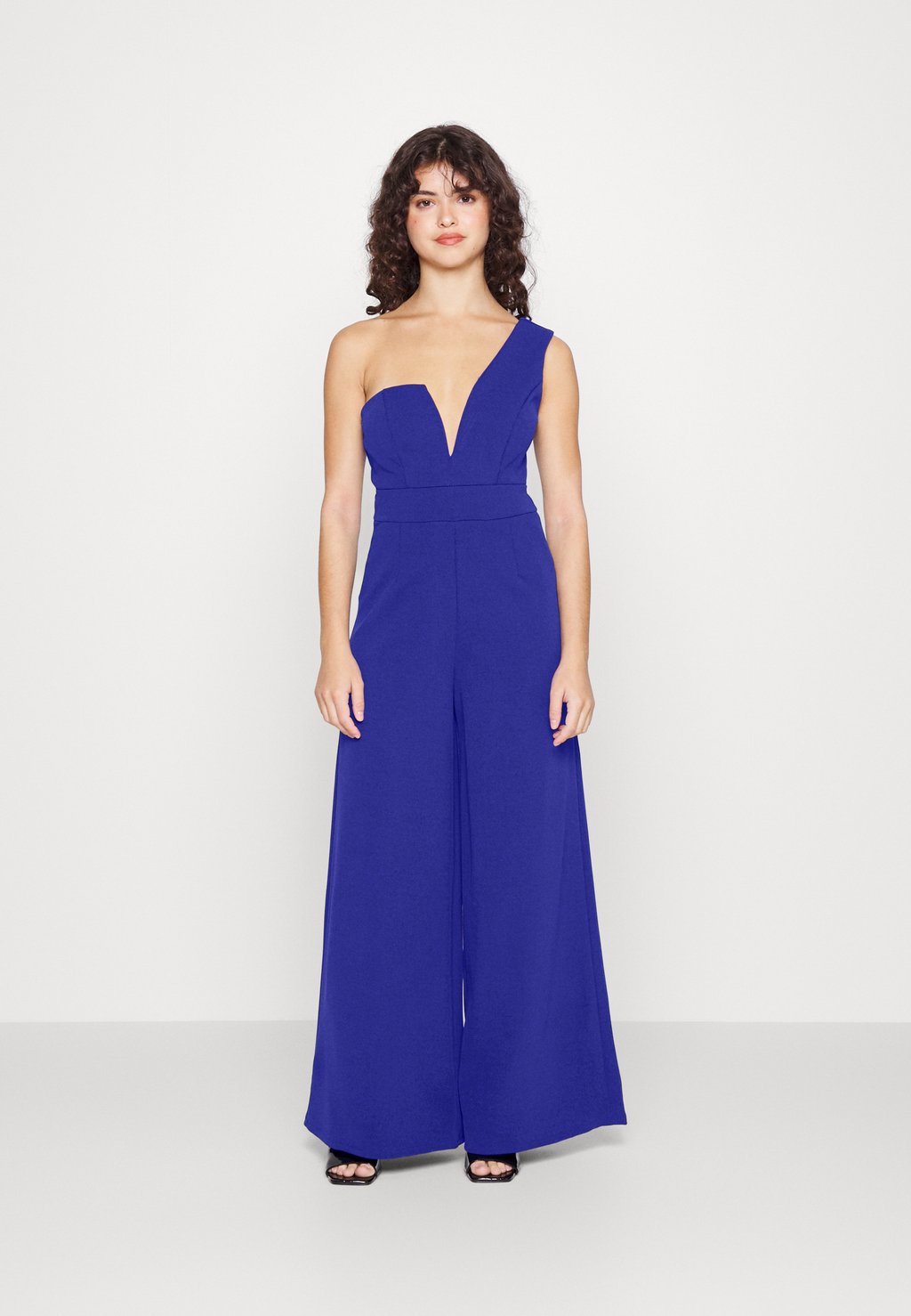 

Комбинезон Petite Fleur One Shoulder WAL G, цвет electric blue, Синий