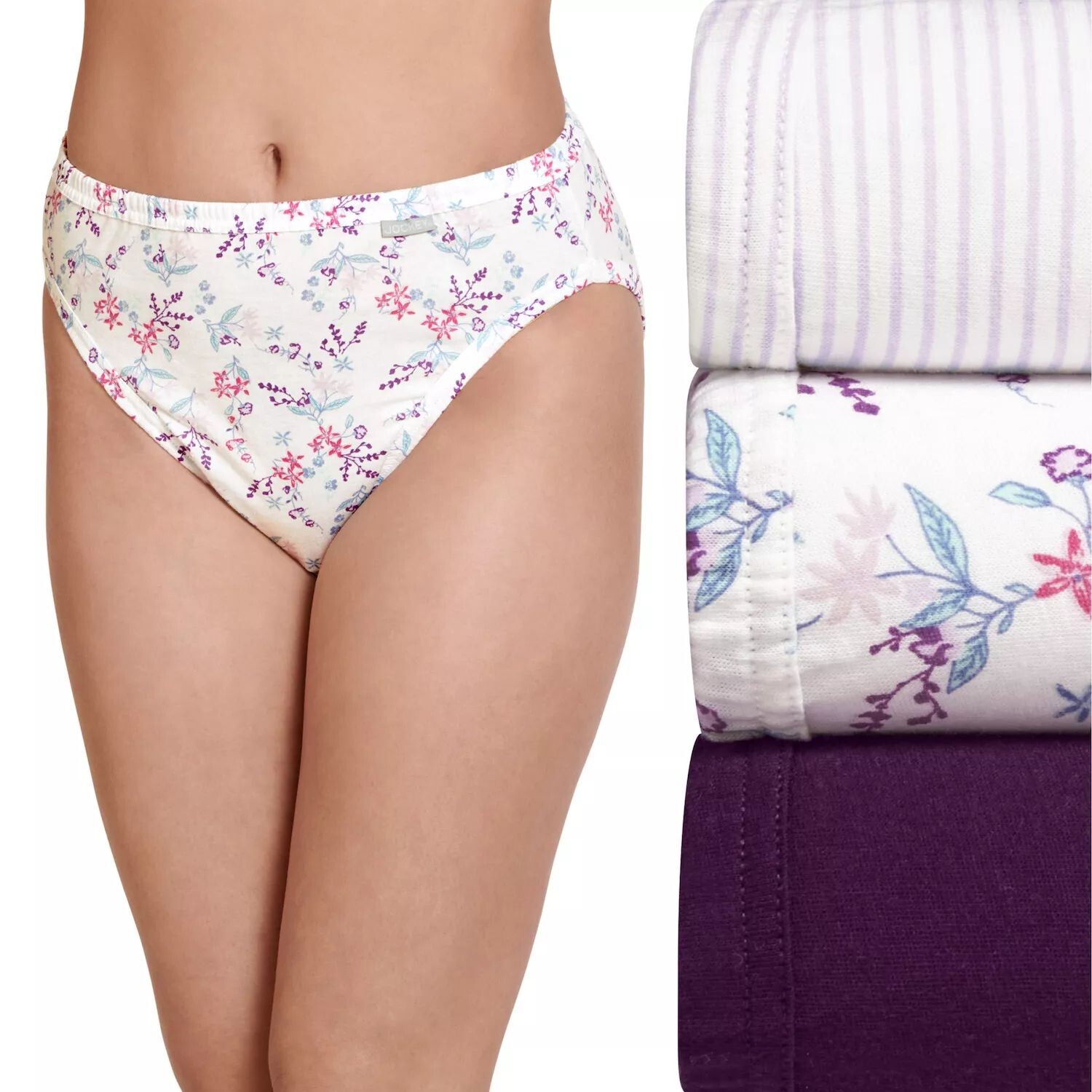 

Комплект из 3 трусов французского кроя Plus Size Jockey Elance 1485 Jockey