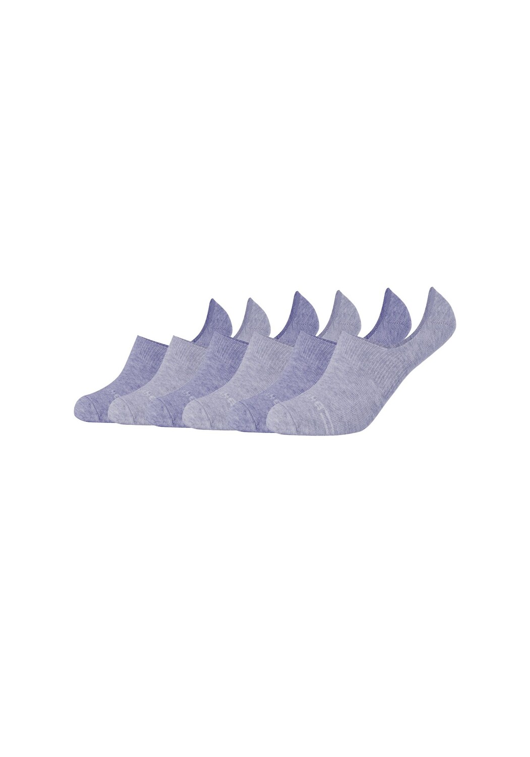 

Носки Mustang Füßlinge 6 шт casual, цвет stone mix